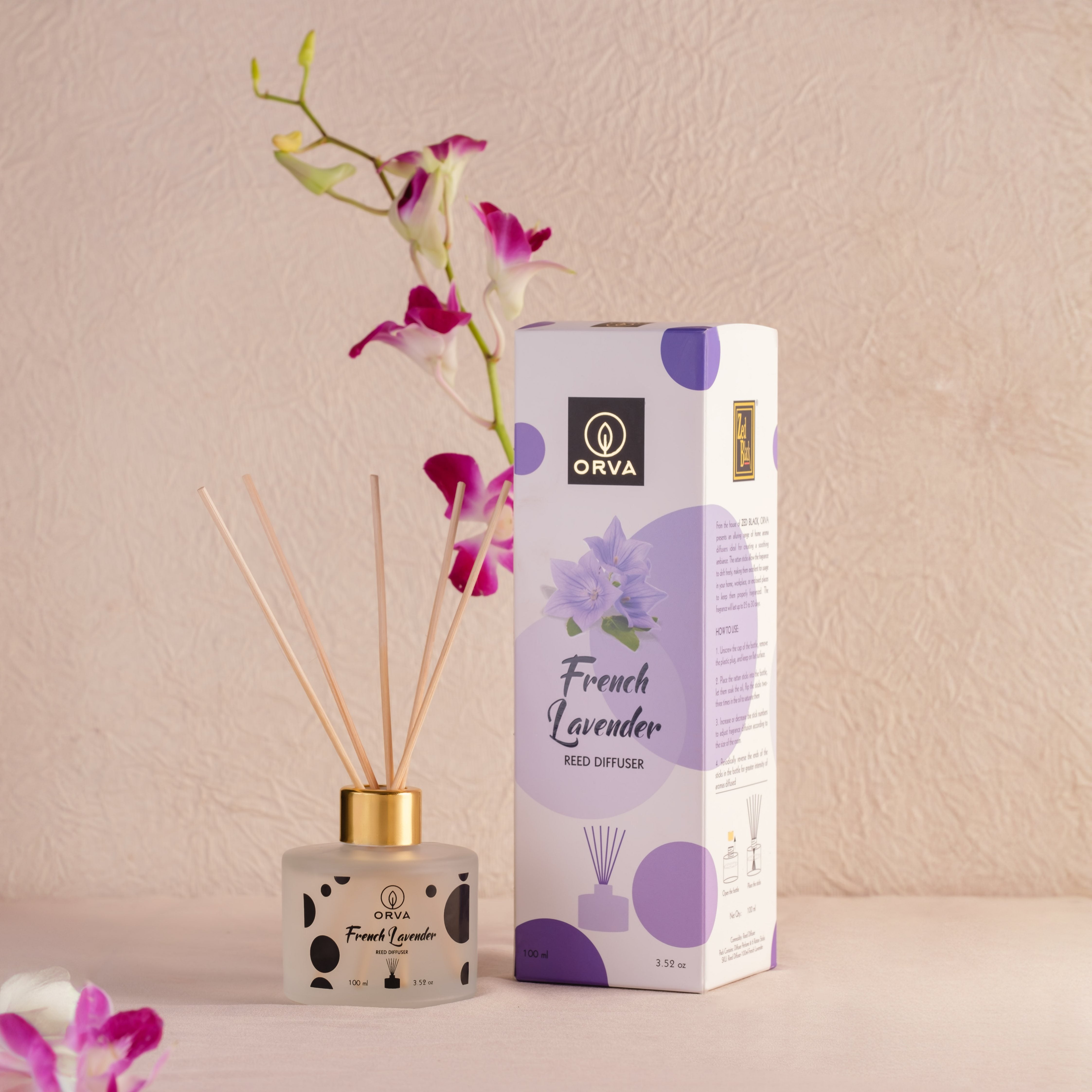 Orva Reed Diffuser Fragrance - French Lavender