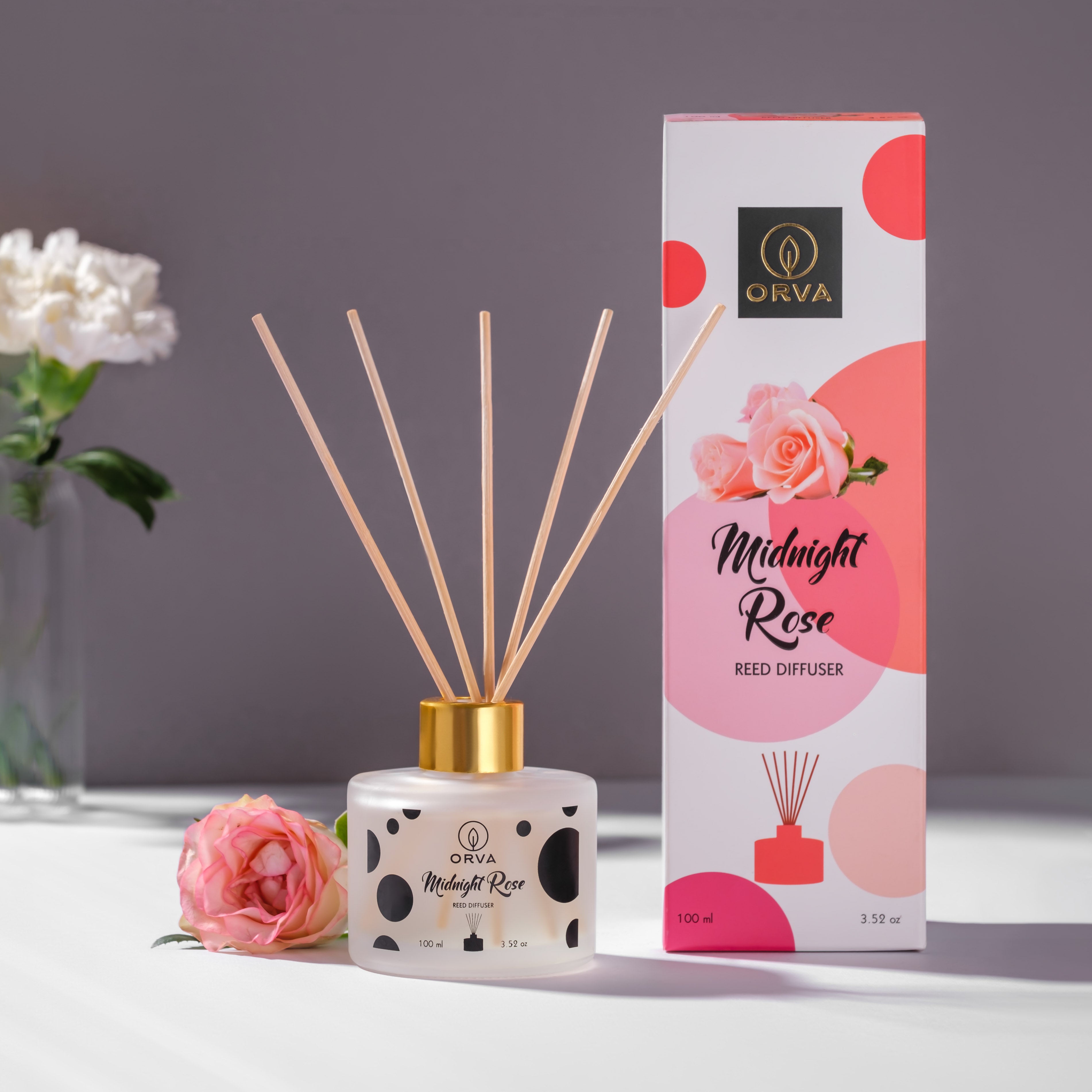 Orva Reed Diffuser Fragrance - Midnight Rose