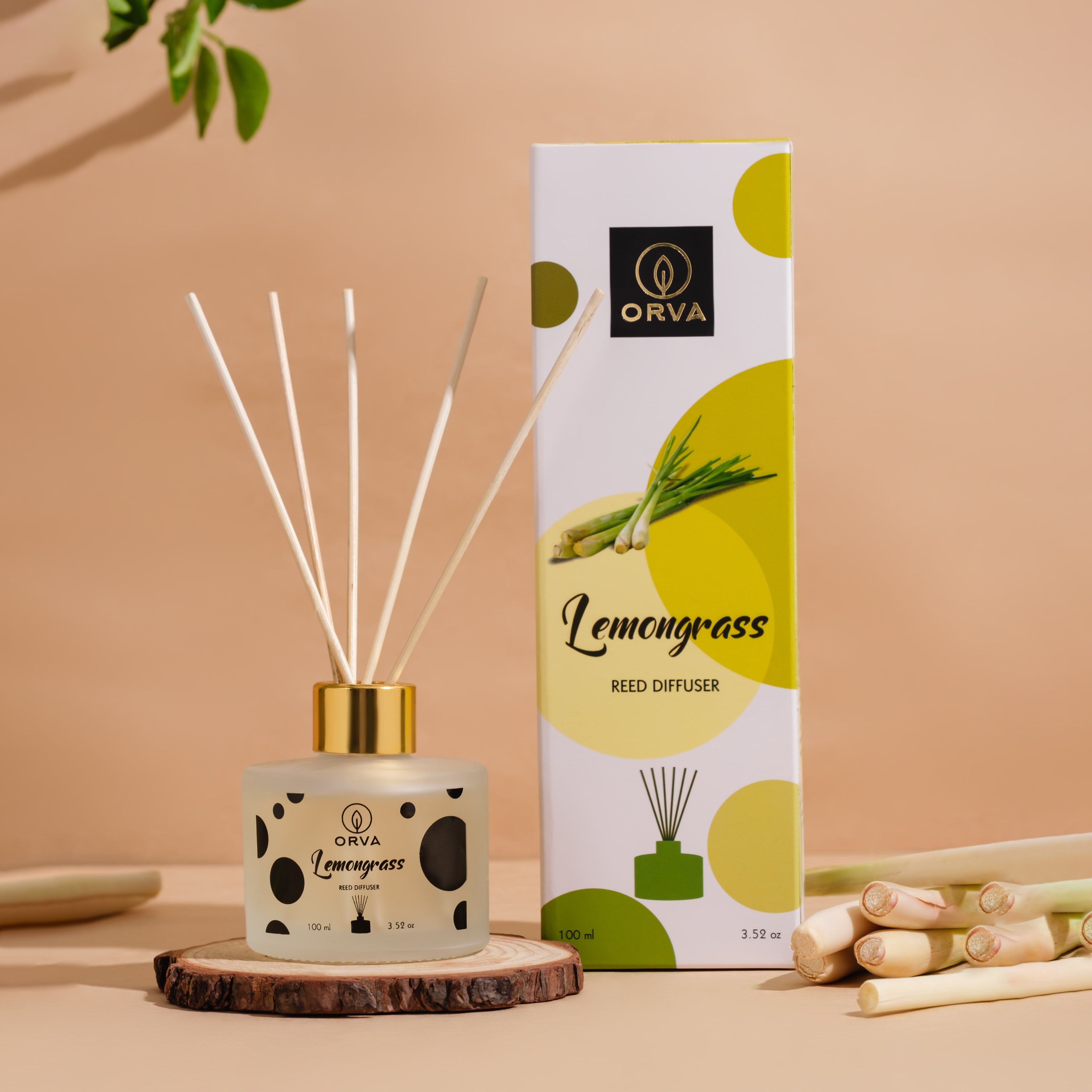 Orva Reed Diffuser Fragrance - Lemongrass