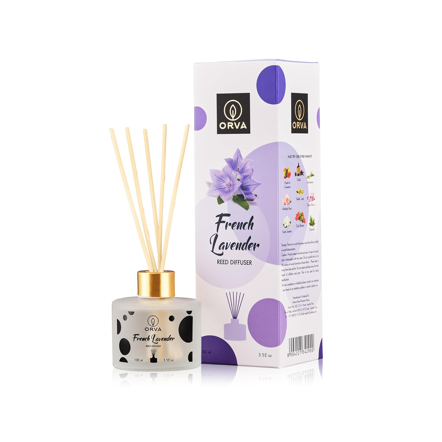 Orva Reed Diffuser Fragrance - French Lavender