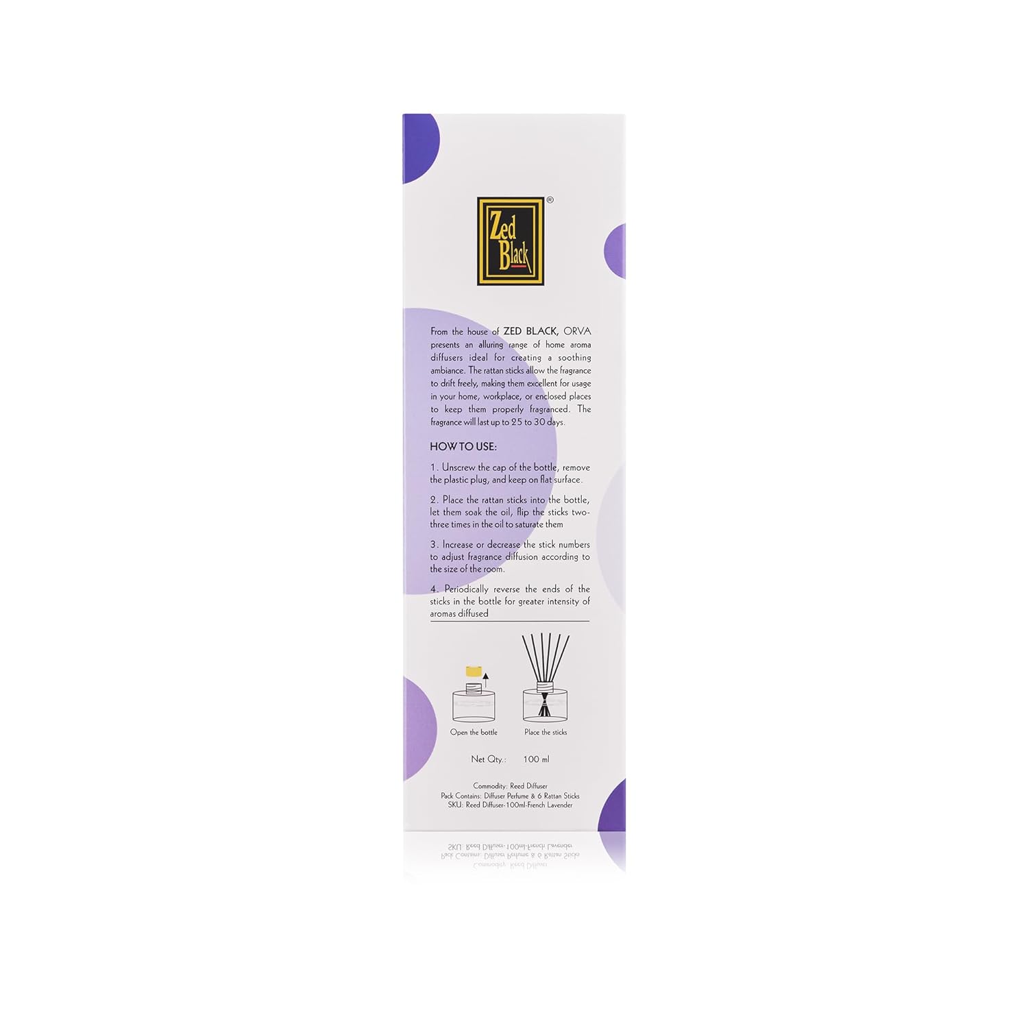 Orva Reed Diffuser Fragrance - French Lavender
