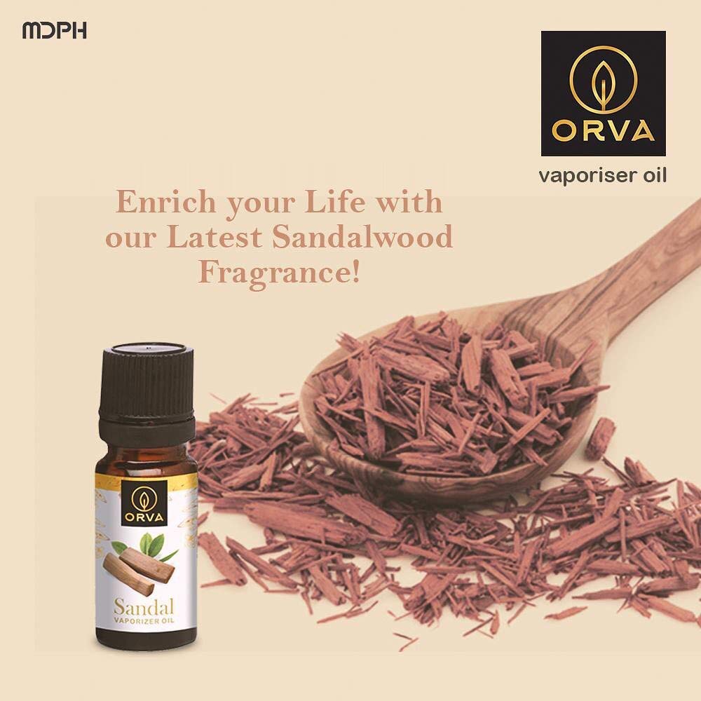 ORVA Sandalwood Vaporizer Oil (10 ML)