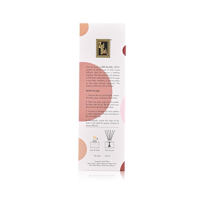 Orva Reed Diffuser Fragrance - Cherry Blossom